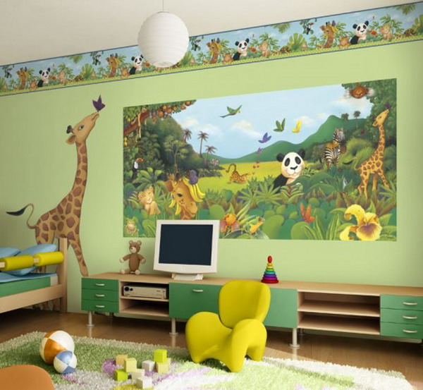 3D Wallpaper for Kids Room