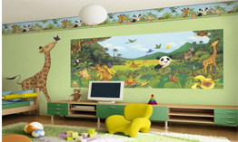Stylish Fabric wallpaper for walls